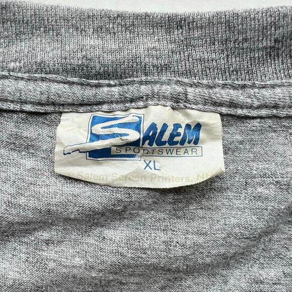 Vintage Larry Bird Caricature Boston Celtics Salem 80s NBA T Shirt Single Stitch - Picture 3 of 14